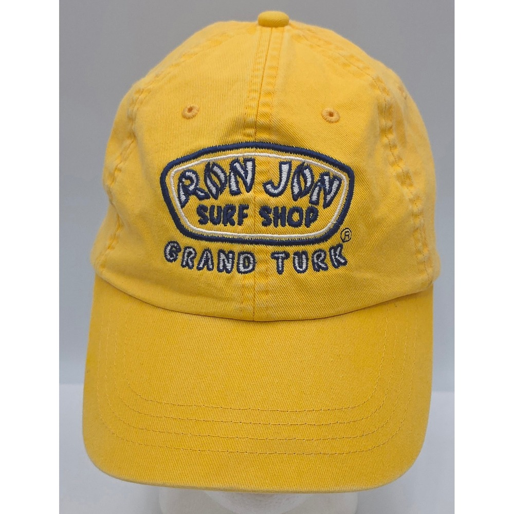 Ron Jon Surf Shop‎ Strapback Hat Unisex Yellow Grand Turk Baseball Cap